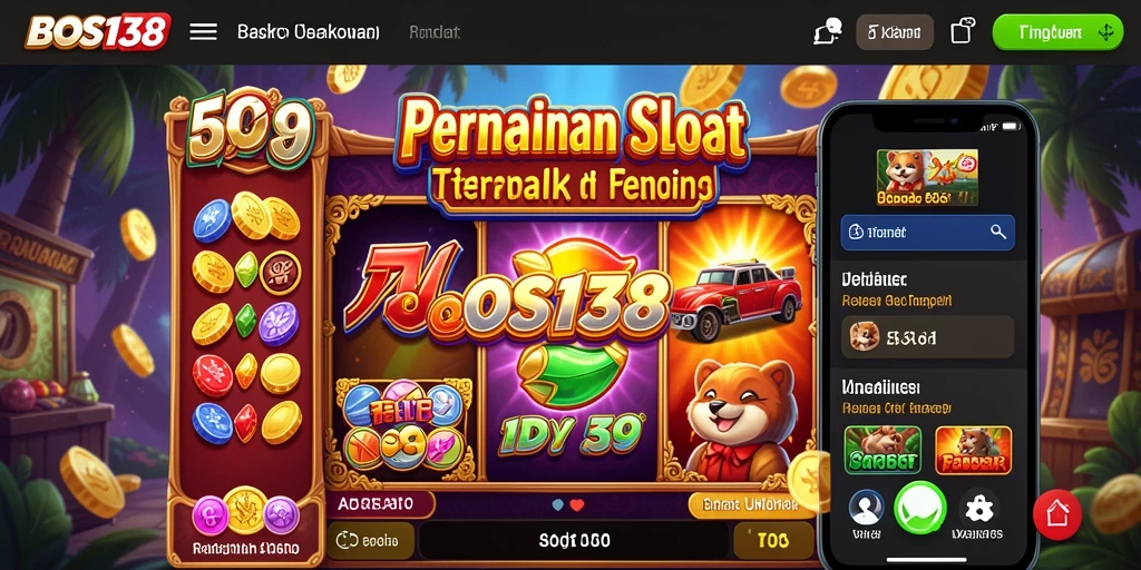 Tampilan menarik gameplay Slot di BOS138 yang mengasyikkan.