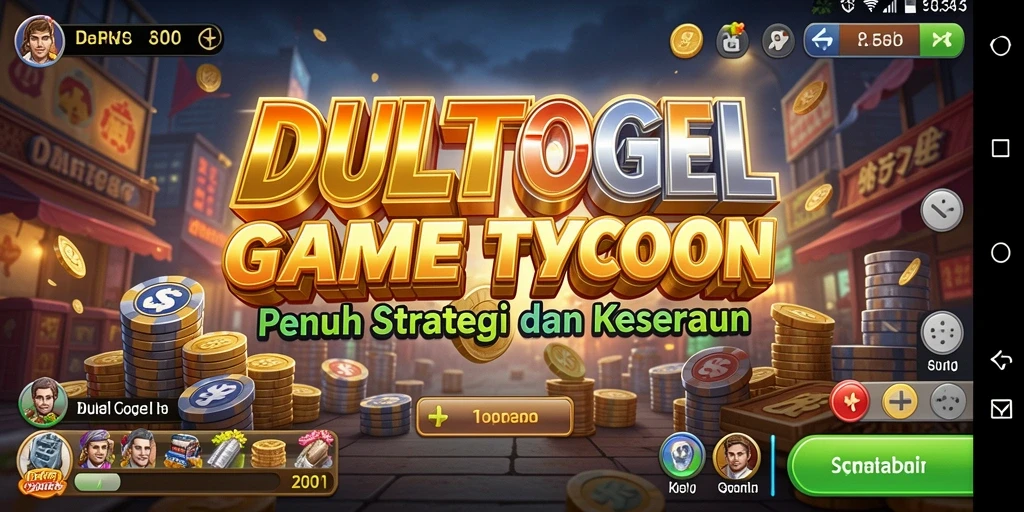 Tampilan gameplay DULTOGEL yang menarik dan penuh strategi.