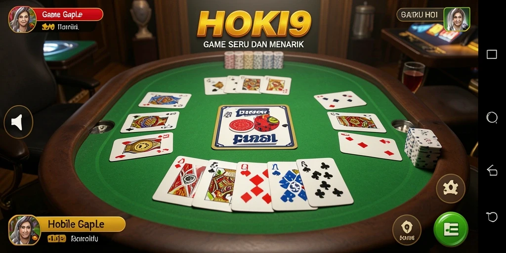 Tampilan gameplay HOKI9 yang seru dan interaktif.