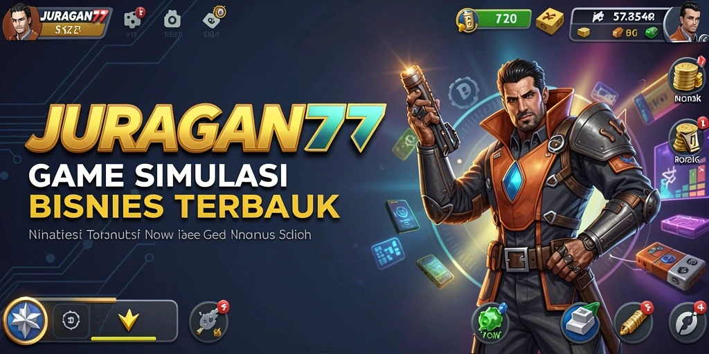 Tampilan gameplay menarik dari JURAGAN77 di dunia bisnis.