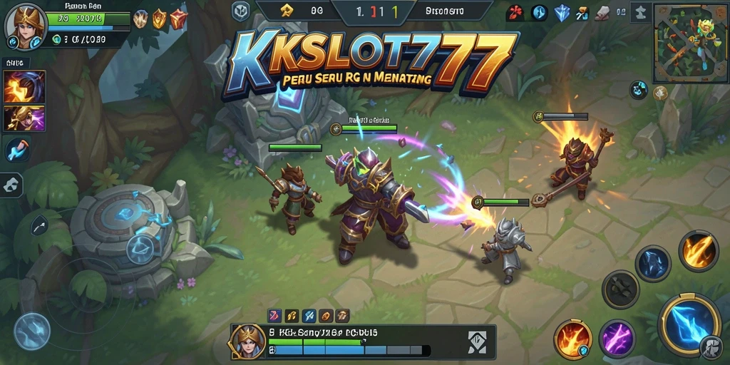 Tampilan gameplay menarik dan menantang di KKSLOT777.