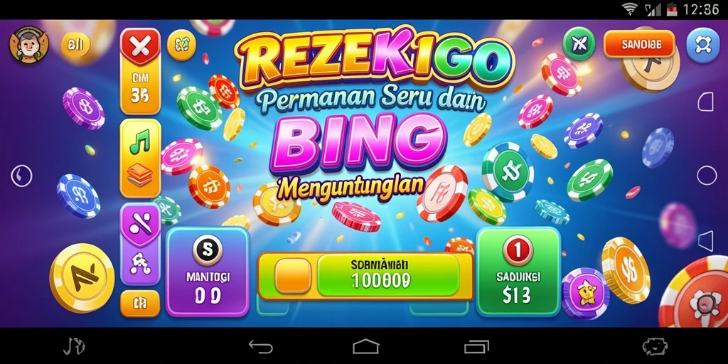 Screenshot gameplay seru dari REZEKIGO Bingo.