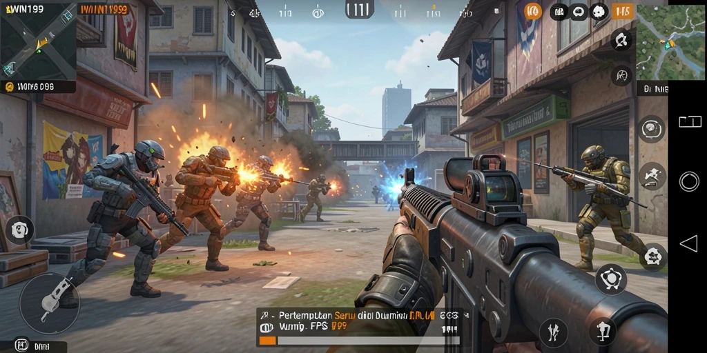 Tangkapan layar gameplay <strong>WIN199</strong> yang menunjukkan aksi cepat dan grafis menawan.