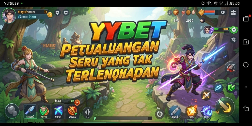 Screenshot utama YYBET menampilkan aksi petualangan yang mendebarkan.